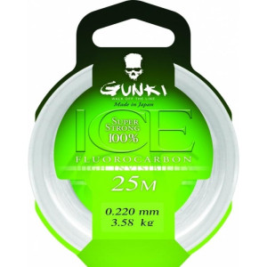 Gunki Fluorocarbon Ice 0,34mm 8,11kg 25m