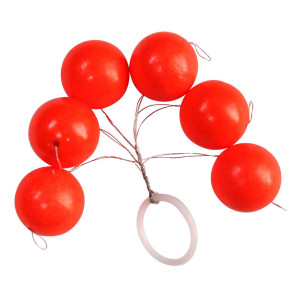 FTM-Trout Trout Piloten rund rot 15mm 6Stk.