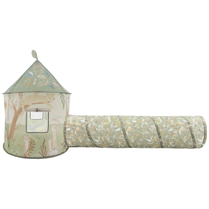 Little Dutch Tenda Gioco con Tunnel  Safari Green Safari Green