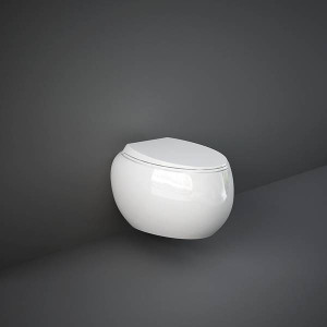 Rak Ceramics Cloud miska WC wisząca 56 x 40 cm biały CLOWC1446AWHA