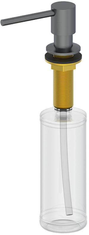 Emporia dozownik na płyn 500 ml gun metal 040175BN