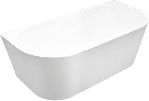 Emporia Emilia 2.0 wanna przyścienna wolnostojąca 160 x 75 cm biała 6835-1600
