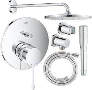 Grohe Essence zestaw prysznicowy podtynkowy chrom