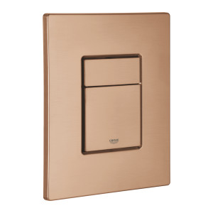 Grohe Skate Cosmopolitan przycisk spłukujący do WC standard 15,6 x 19,7 cm brushed warm sunset / miedź szczotkowana 38732DL0