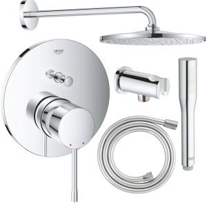 Grohe Essence zestaw prysznicowy podtynkowy chrom