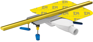 Emporia Slim kompletny odpływ liniowy 70 cm złoty poler ZESTAW-SLIM-1-GD