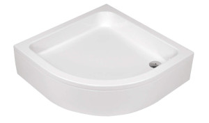 Deante Plus Ii Osłona brodzika półokrągła 80x80 cm KTU 032O