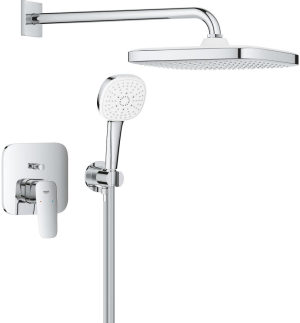 Grohe Cubeo podtynkowy zestaw prysznicowy z deszczownicą Tempesta 250 chrom 1053360000