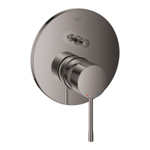 Grohe Essence hard graphite - bateria podtynkowa, jednouchwytowa do 2 wyjść wody, okrągła 24058A01