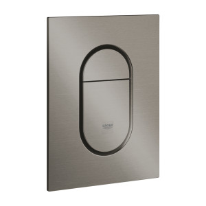 Grohe Arena Cosmopolitan S przycisk spłukujący do WC mały 13 x 17,2 cm brushed hard graphite / grafit szczotkowany 37624AL0