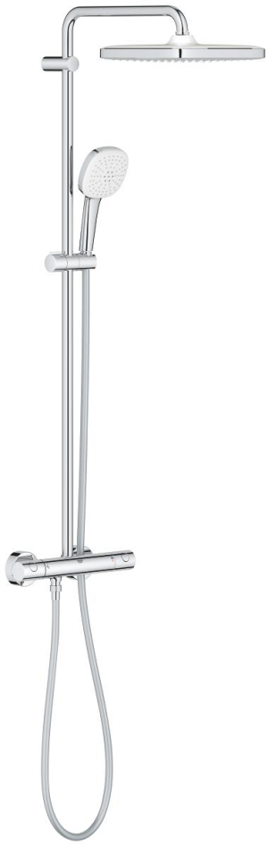 Grohe Tempesta System 250 Cube - system prysznicowy z termostatem do montażu ściennego chrom 26689001