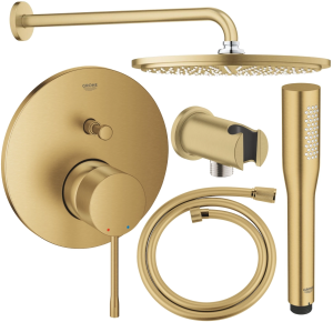 Grohe Essence zestaw prysznicowy podtynkowy brushed cool sunrise