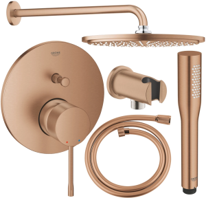 Grohe Essence zestaw prysznicowy podtynkowy brushed warm sunset