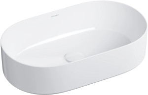 Omnires Mesa umywalka nablatowa 52 x 32 cm biały połysk MESA530BP