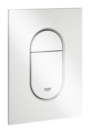 Grohe Arena Cosmopolitan S przycisk spłukujący do WC mały 13 x 17,2 cm biel alpejska 37624SH0