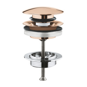 Grohe odpływ umywalkowy z korkiem klik-klak warm sunset 65807DA0