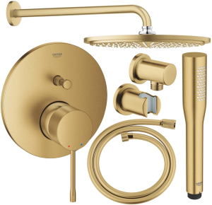 Grohe Essence zestaw prysznicowy podtynkowy brushed cool sunrise