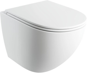 Omnires Ottawa Comfort miska toaletowa wisząca SILENT POWER™ z deską wolnoopadającą, 54 x 37 cm biały mat OTTAWACSPMWBM