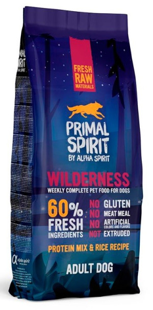 Alpha Primal Spirit 60% Wilderness para Perros 1 Kg