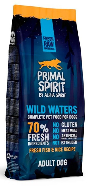 Alpha Primal Spirit 70% Wild Waters para Perros 1 Kg