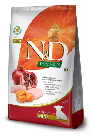 Farmina ND Pumpkin Grain Free Puppy Mini Pollo 0.8 Kg
