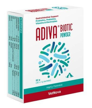 VetNova Adiva Biotic Polvo para Perros y Gatos