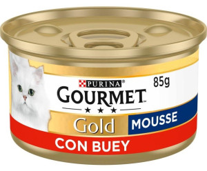 Purina Gourmet Gold Mousse con Buey Gato Latas 85 gr