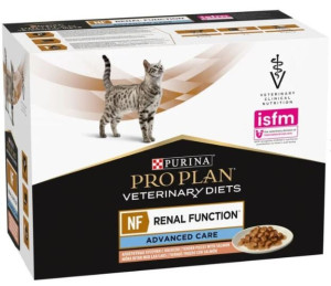 Purina Pro Plan Dietas Purina Pro Plan Veterinary Diets NF Renal Function Salmón Sobres Gatos 10 x 85 gr