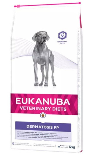 Eukanuba Veterinary Diets Dermatosis FP Perros 12 Kg