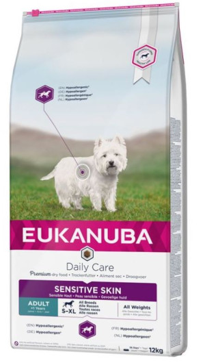 Eukanuba Adult Daily Care Sensitive Skin 2,3 Kg
