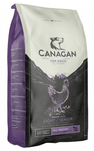 Canagan Pollo Campero Light & Senior para Perros 2 Kg