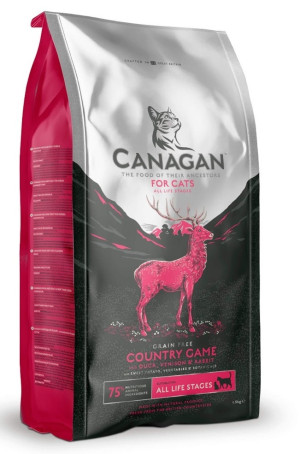 Canagan Carnes de Caza para Gatos 2 x 4 kg