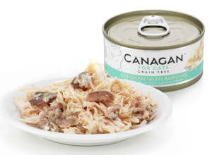 Canagan Pollo con Sardinas Lata para Gatos 75 gr