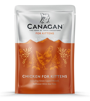 Canagan Paté de Pollo Fresco Sobre para Gatitos 12 x 85 gr