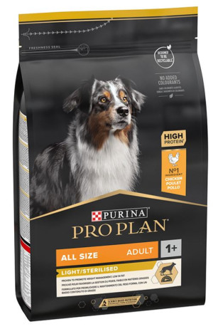 Purina Pro Plan Pro Plan All Size Adult Light/Sterilised Pollo 14 Kg