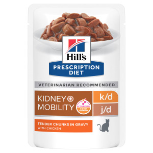 Hill's Gato k/d + Mobility con Pollo Salsa Sobres 85 gr