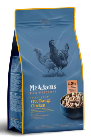 McAdams Pollo Campero Liofilizado para Perros 1.5 Kg
