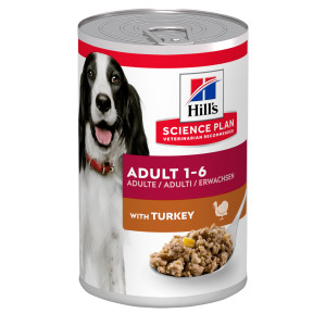 Hill's Science Plan Adult Pavo Perros Latas 370 gr