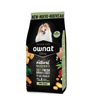 Ownat Ultra Mini Adult Low Grain Perro 400 gr