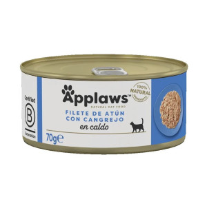 Applaws Lata Gatos Adultos Atún y Cangrejo 1 unidad - 70 gr