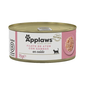 Applaws Lata Gatos Adultos Atún y Gambas 1 unidad - 70 gr