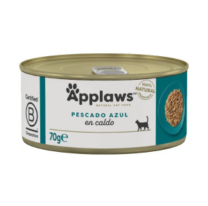 Applaws Lata Gatos Adultos Pescado 24 unidades x 70 gr
