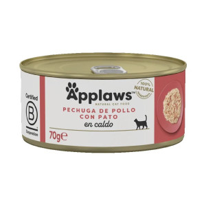 Applaws Lata Gatos Adultos Pollo y Pato 6 unidades x 70 gr