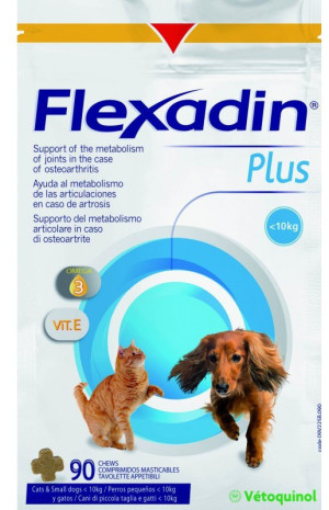 Vetoquinol Flexadin Plus Condroprotector para Perros y Gatos