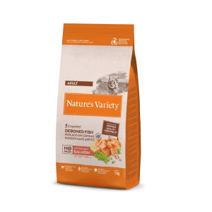 Nature`s Variety No Grain Salmón Adult Gatos 7 Kg