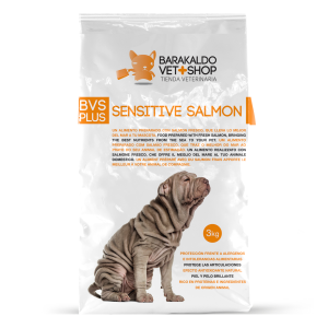 BVS Vet Shop Sensitive Salmón 2 x 12 kg Blanco
