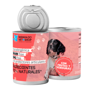 BVS Vet Shop Diet Hypoallergenic Grain Free Jabalí y Ciervo Lata para Perros Marrón 6 x 380 gr