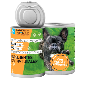 BVS Vet Shop Grain Free Pollo y Verduras Lata para Perros Marrón 400 gr