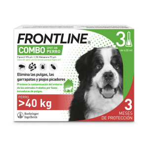 Boehringer Combo Frontline (40-60 kg) 3 Pipetas