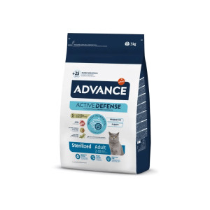 Advance Gatos Esterilizados 3 Kg